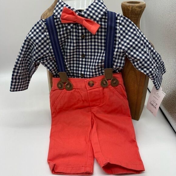 Just one you infant boy suspender outfit - Picture 2 of 8